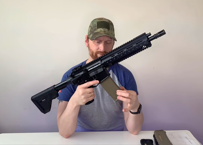 Big Birds Airsoft:  Arcturus Airsoft GR16 OD5 AT-HT01 AEG Review