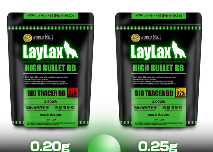 Laylax: Satellite High Bullet Bio BB Tracer