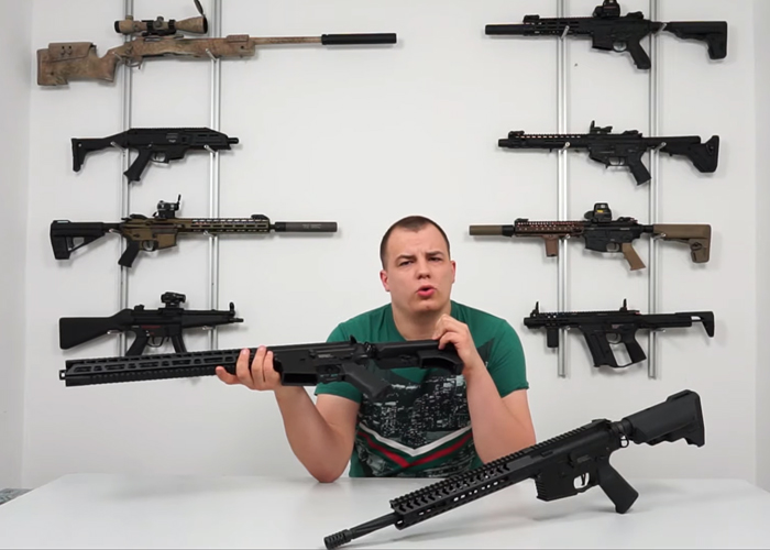Tom's Airsoft Channel: SLONG Airsoft M4 10"/16 Review