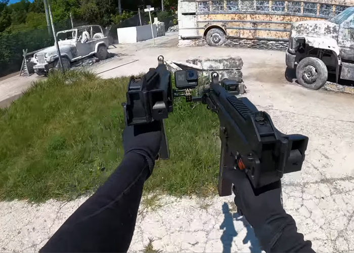 Airsoft Alfonse: Nuketown "Akimbo UMP45" GBB Gameplay