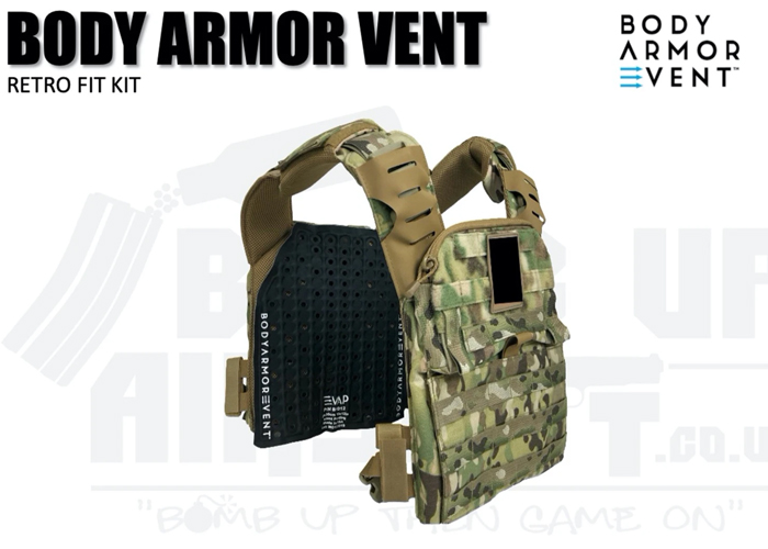 Bomb Up Airsoft Body Armour Vent Retro Fit Kit