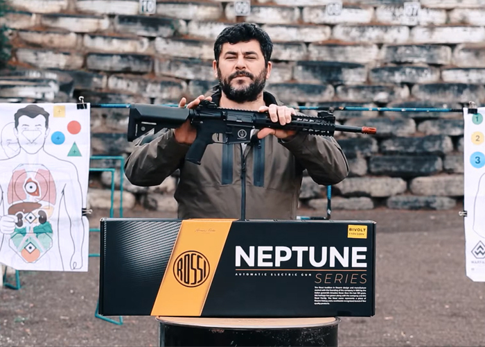 Lages Airsoft ROSSI AR15 Neptune Keymod 10" AEG