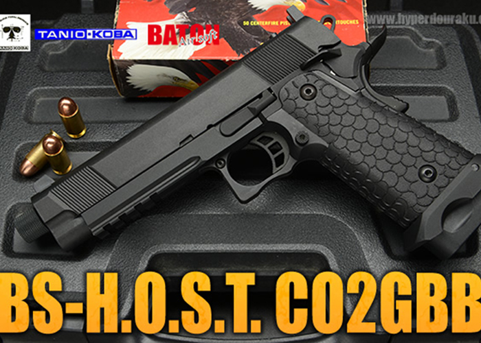 Hyperdouraku: Tanio Koba x BATON BS-HOST CO2 GBB Pistol