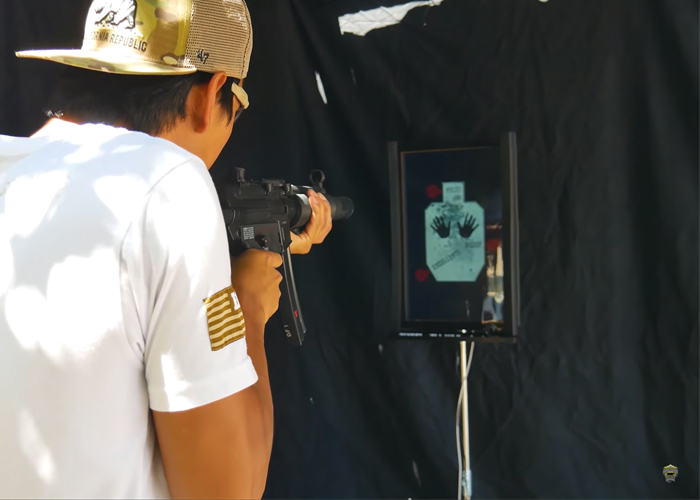 DesertFox With The Gun Power 24" Smart Monitor Target