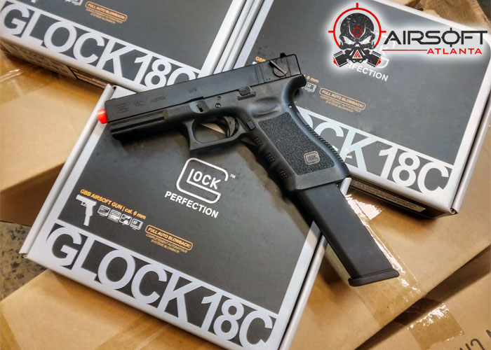 Airsoft Atlanta VFC Glock 18C GBB Pistol