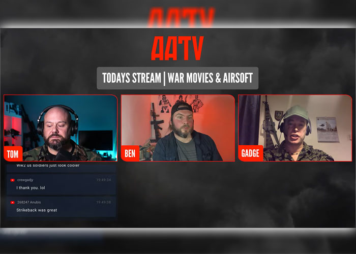 AATV Live Episode 24: War Movies & Airsoft