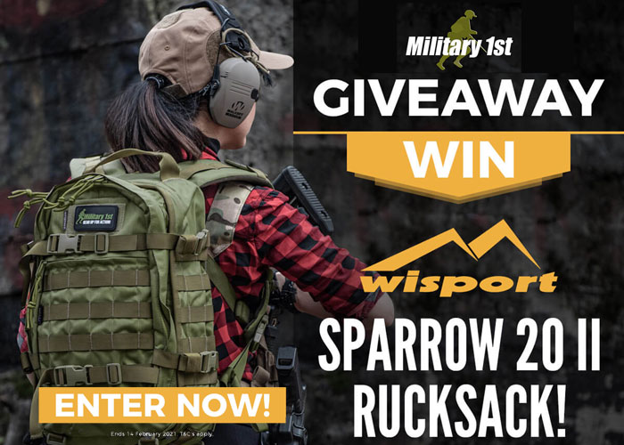 Military 1st: Wisport Sparrow 20 II Rucksack Giveaway 2021