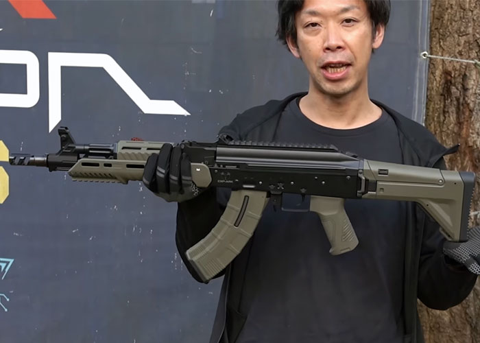 Peace Combat TV On The ICS Airsoft ARK AEG