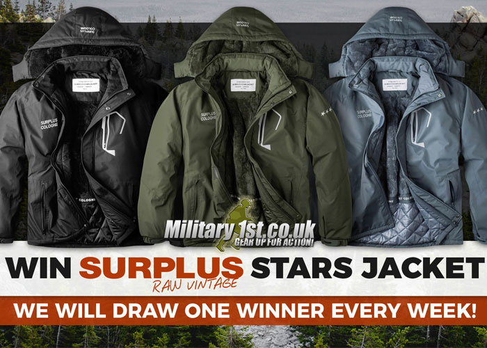 Military 1st Surplus Stars Jacket Giveaway 2021