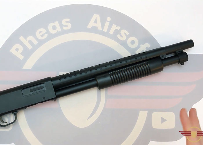Pheas Airsoft AGM MP003B Stubby Shotgun Unboxing