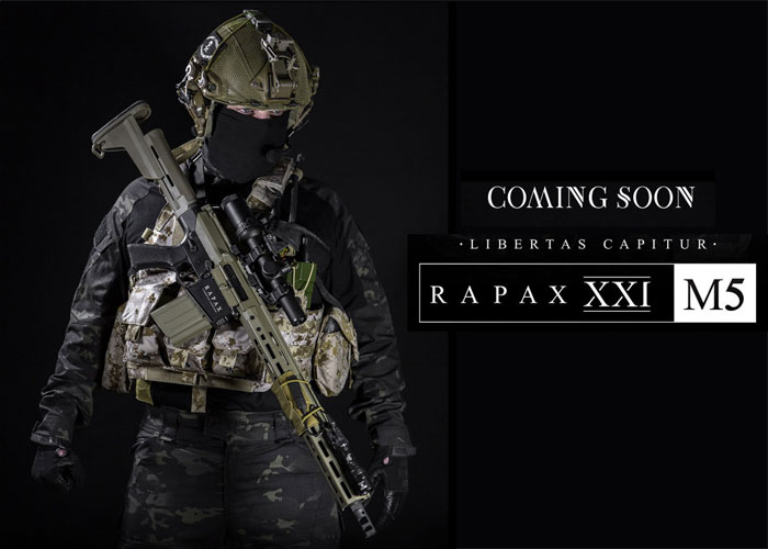 SKW Airsoft Secutor Arms RAPAX M5 Coming Soon