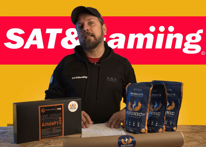 SAT&Gaming Airsoft: Psionic Upgrades & More
