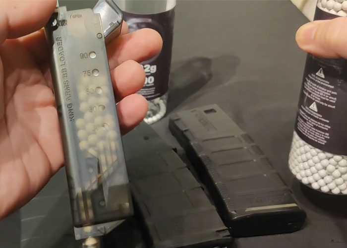 Taktik Airsoft: Loading An Airsoft Magazine With A BB Loader
