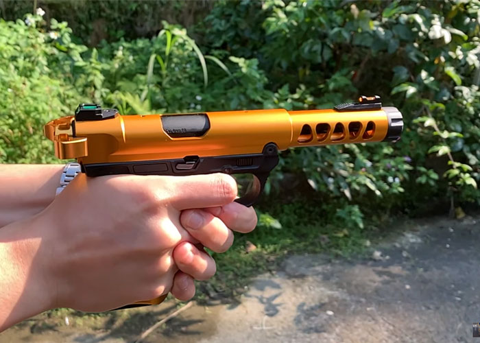 Narcos Airsoft Custom AAP-01 GBB Pistol
