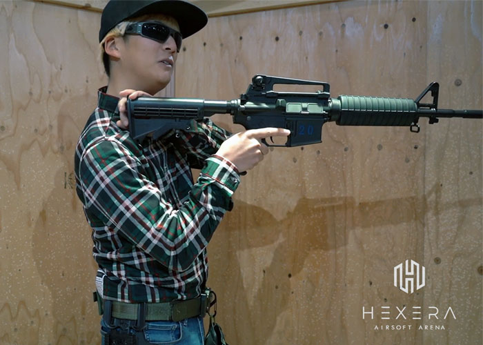 Hexera Airsoft Arena How To Hold & Grip An AR15/M4