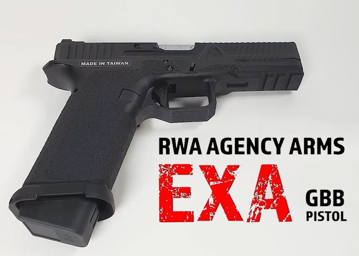 JD Airsoft RWA Agency Arms EXA GBB Pistol