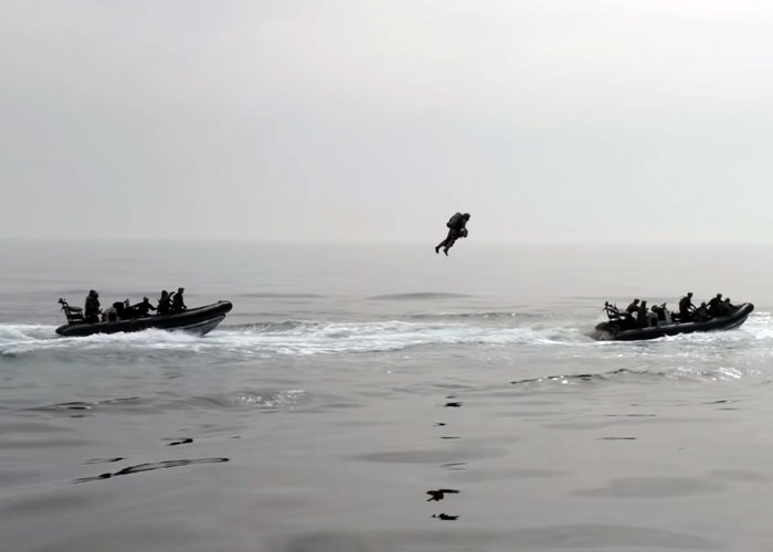 Is the Video of 'Marines Perform Boarding Exercises with Jetpacks' Real?