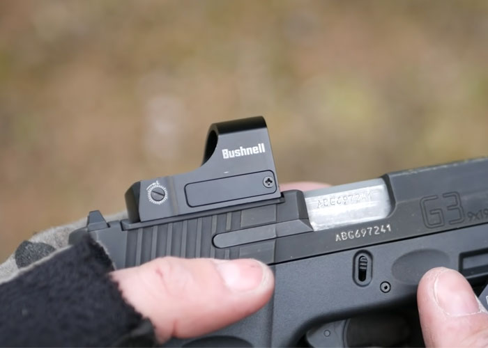 TFB Cheapest Red Dot For Pistols: Bushnell RXS-100