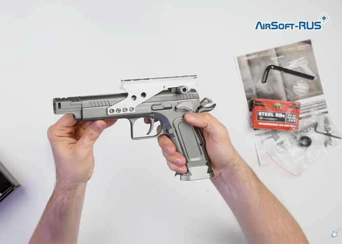 Airsoft-RUS Swiss Arms Tanfoglio Eric Gold Custom 4.5mm