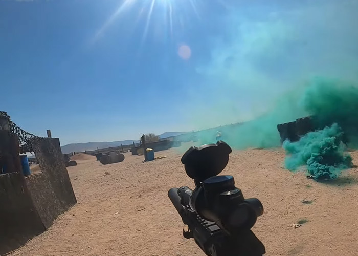 Southern AZ Airsoft 16 Airsoft Players vs 35 US Air Force Personnel