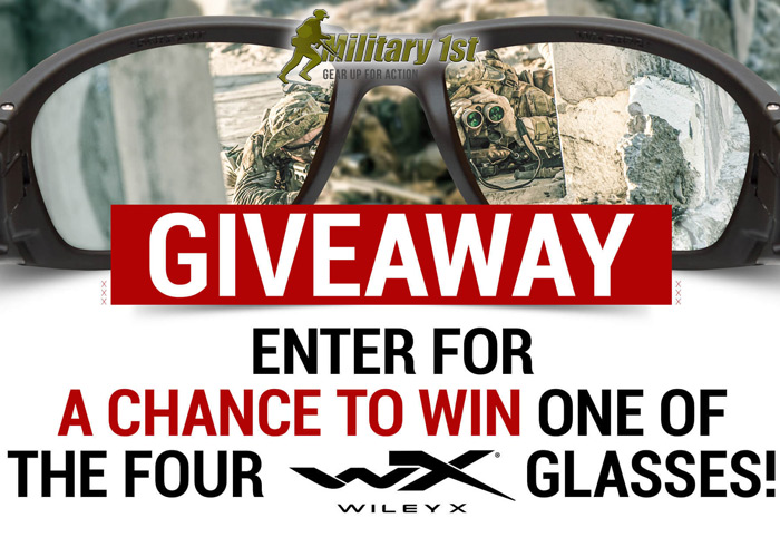 Military 1st Wiley X Glasses Giveaway 2021