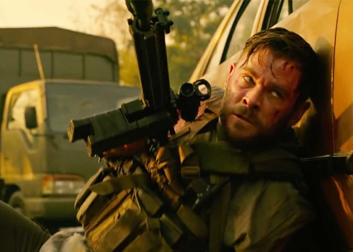Chris Hemsworh In Netflix Extraction 