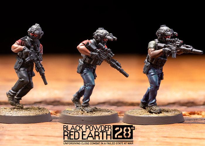 Black Powder Red Earth 28mm Tablettop Game