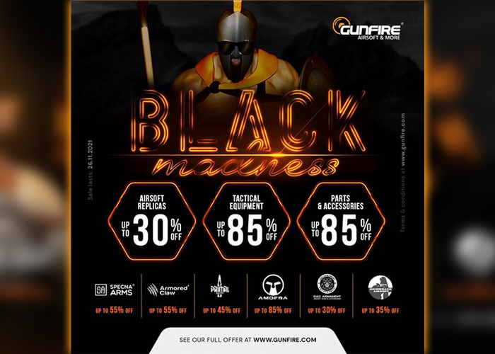 Gunfire Black Madness Sale 2021