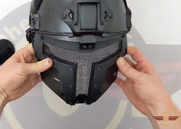 Pheas Airsoft FAST Helmet & Face Mask From Ali Express