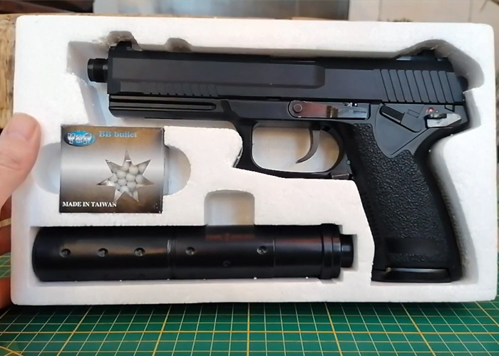 Jok3 Airsoft STTI MK23 NBB Pistol Review