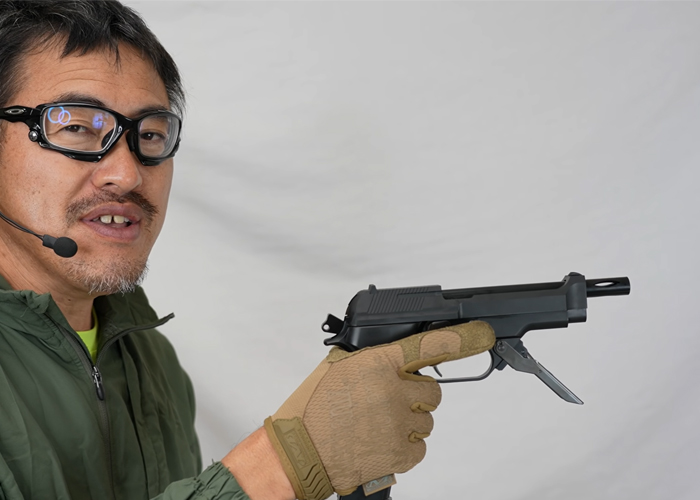 Mach Sakai: KSC M93RC Second Version ABS GBB Pistol