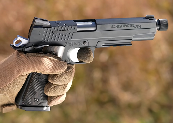 Mach Sakai: WA SIG 1911 BlackWater Gun GBB Pistol
