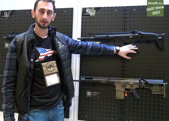 SHOT Show 2022 Day 4: Airsoft.nu Cybergun