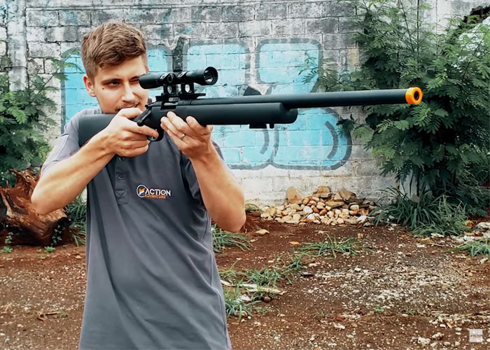 Adventure Airsoft On The ROSSI M24 Airsoft Sniper Rifle