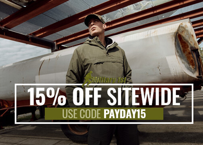 Military 1st 15% Off On Items Sitewide