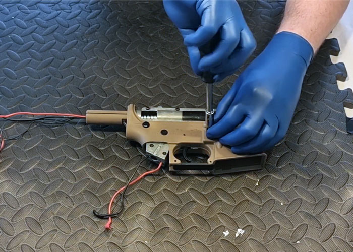 Rock Bottom Airsoft: Removing A V2 Gearbox From an AR-Style AEG