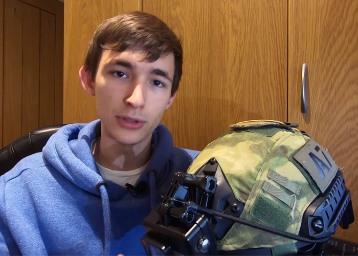 Blowback Airsoft Airsoft Helmet Setup Video