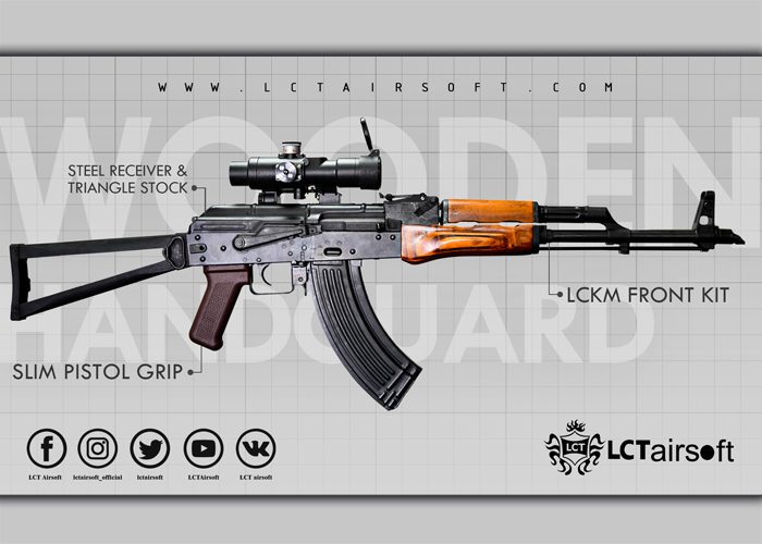 LCT Airsoft Front Kits & Slim Pistol Grips
