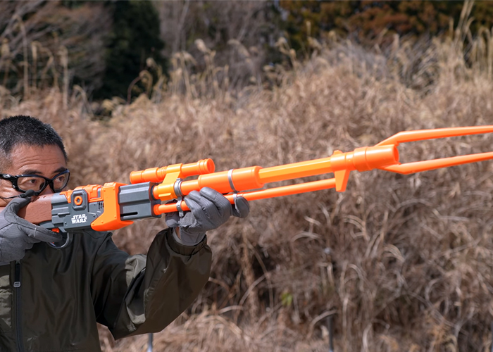 Mach Sakai: Mandalorian Star Wars Official Phase Pulse Blaster Amban Nerf