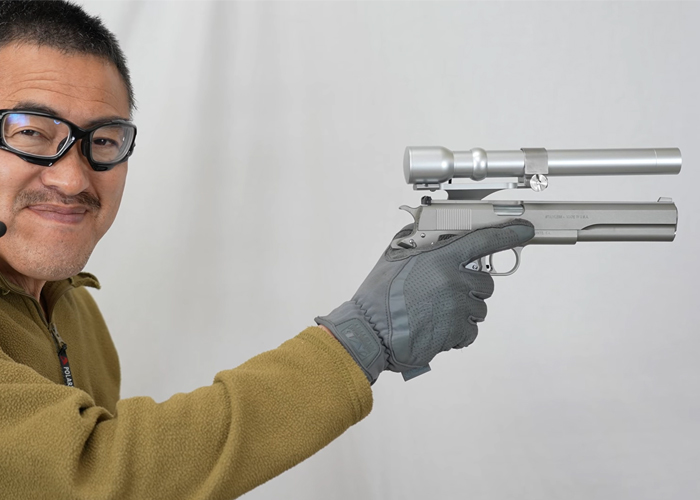 Mach Sakai: Western Arms AMT Terminator Hardballer with Laser