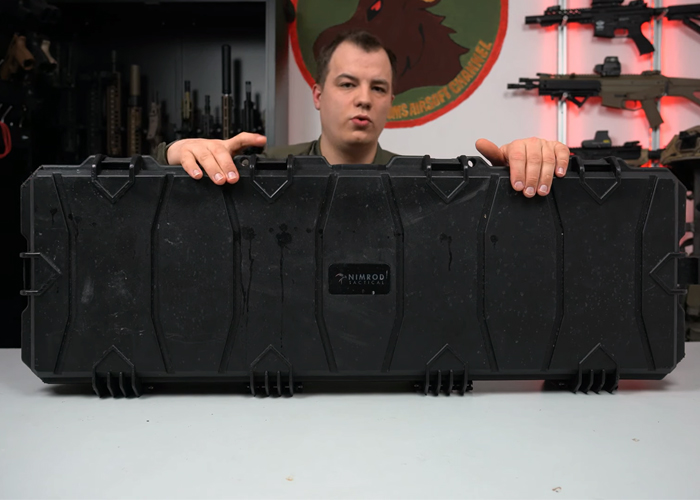 Tom's Airsoft Channel: Nimrod 100cm PNP Rifle Case Review