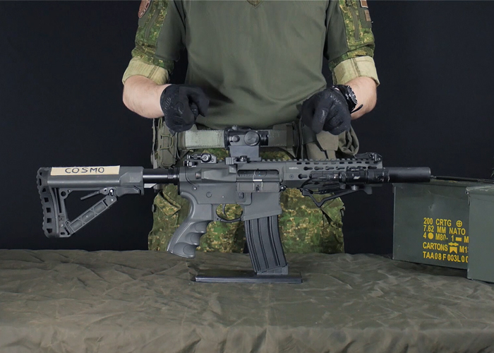 CS Airsoft: G&G CM16 SRS AEG Backup Rifle Set-Up 