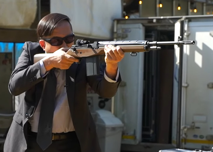 Marudeca Advertising HQ 54-Year Old 54 Airsof Guns Challenge Shoot