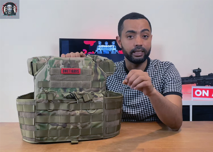 OneTigris Doom Airsoft Tactical Plate Carrier 