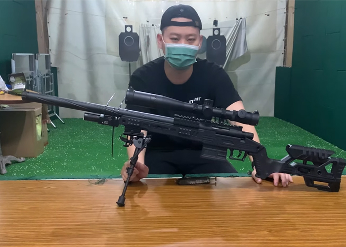 Jeff The Kid: SLONG TSR-100 Bolt Action Sniper Rifle