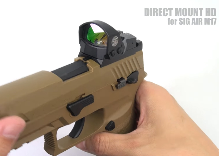 Laylax Nineball  Installing The Direct Mount HD For SIG AIR M17