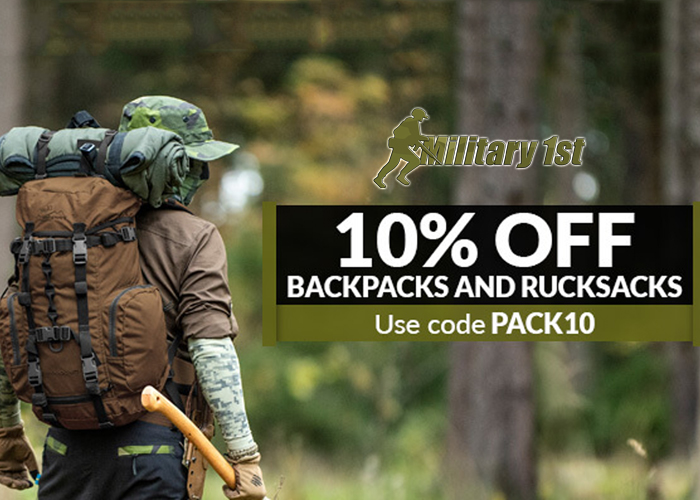 Military 1st Backpacks & Rucksacks Sale 2022