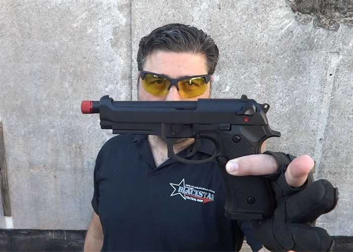 Blackstar Rossi M92 GBB Pistol Unboxing & Review