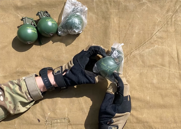 Black Winter Airsoft: Strike Art M67 RS Airsoft Grenade Updated