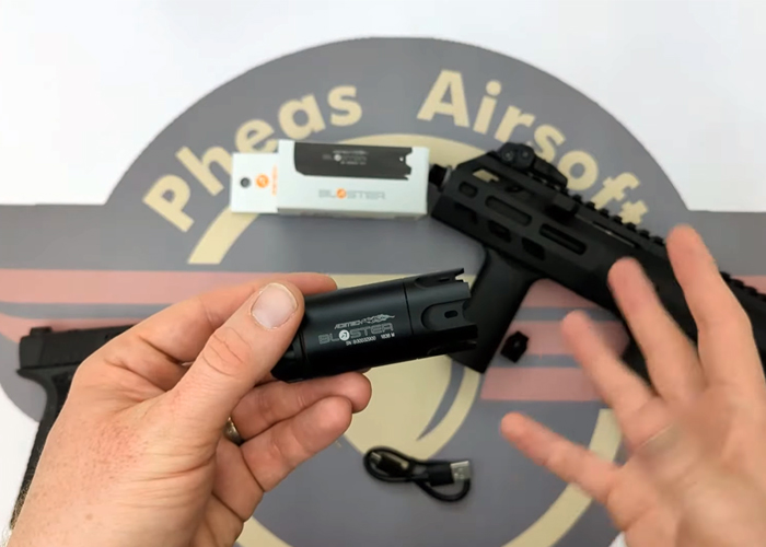 Pheas Airsoft Unboxes The Acetech Blaster Tracer Unit